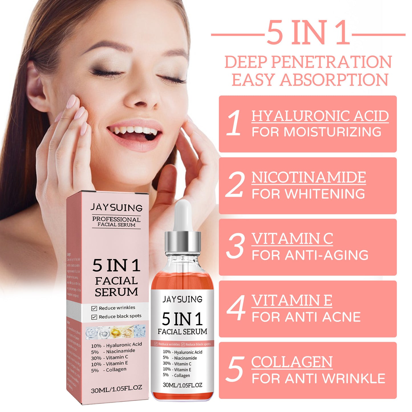 Sérum 5-in-1 Facial